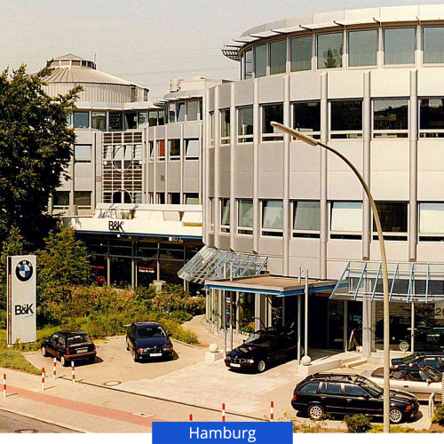 Außenaufnahme B&K Hamburg anno 1996