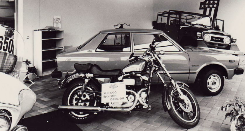 Die Ausstellung von Auto Weller 1979