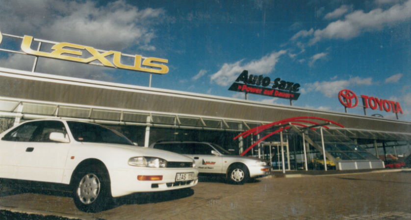 Auto Saxe anno 1993 Außenaufnahme