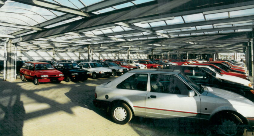Auto Saxe anno 1993 Innenaufnahme